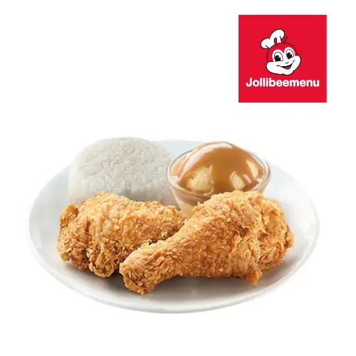 Jollibee 3 Pc Chickenjoy with 1 Side