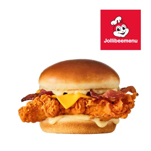 Jollibee Bacon and Cheese Chicken Sandwich