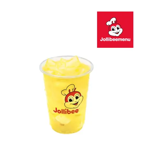 Jollibee Pineapple Quencher- A refreshing Taste.