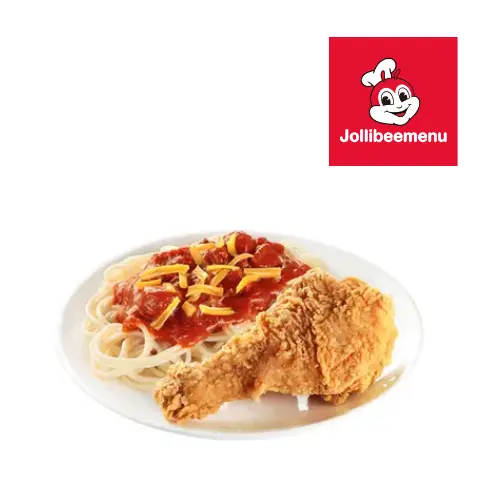 1pc Chickenjoy with Jolly Spaghetti