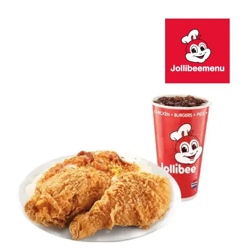 2pc Chickenjoy with Palabok Fiesta and Drink