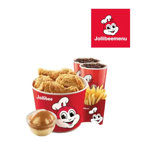 6pc Crispy Chickenjoy Meal Deal