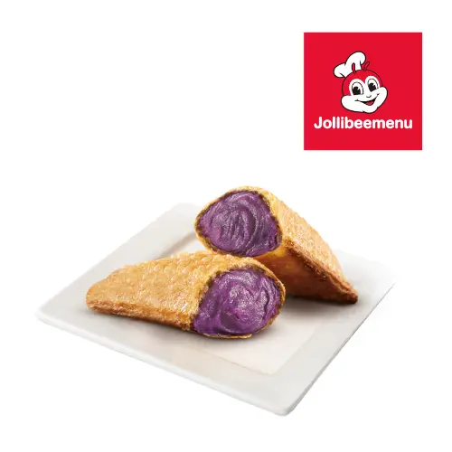 A pair of yummy Jolly Ube Pie