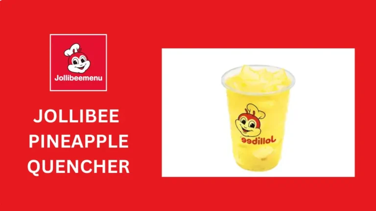 JOLLIBEE PINEAPPLE QUENCHER