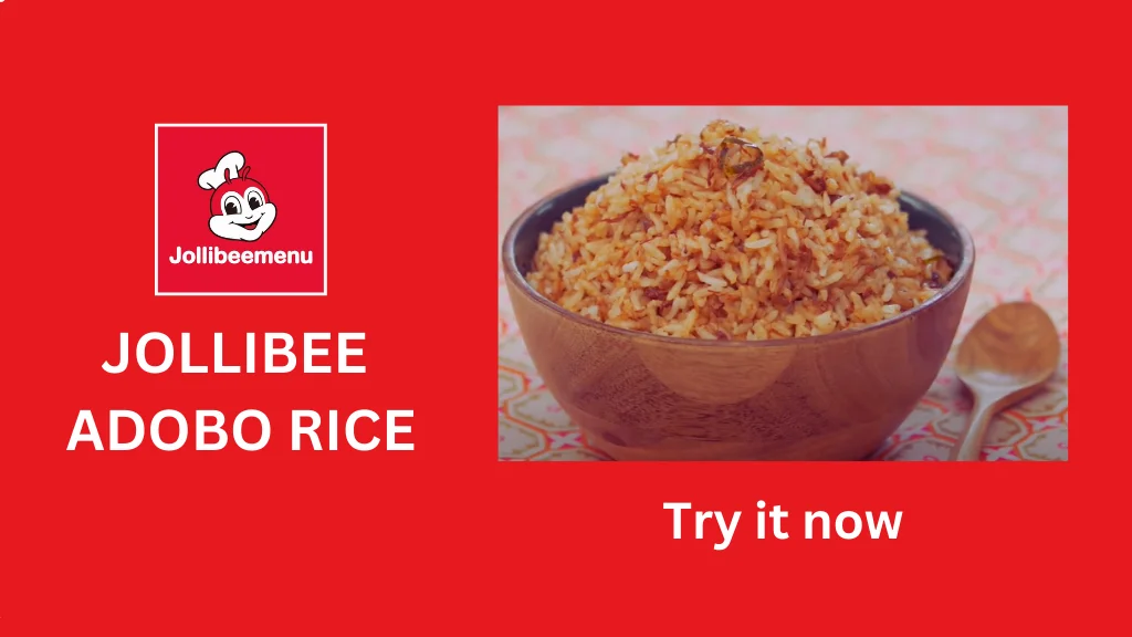 A serving of Jollibee Adobo Rice